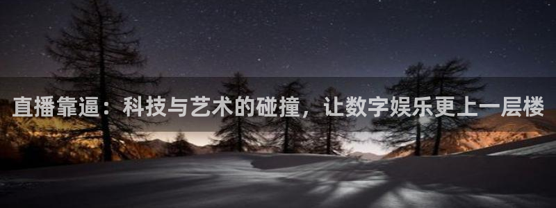 山猫篮球直播：直播靠逼：科技与艺术的碰撞，让数字娱乐更上一层楼